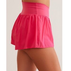 Aerie Offline Women's Hot Pink High-Waisted Shorts